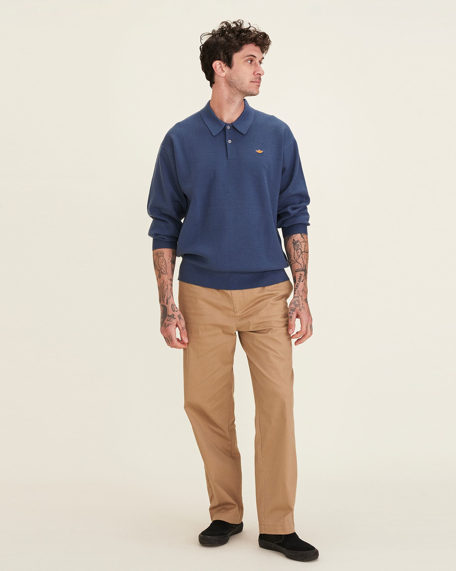 (image for) Acclaimed Dandois x Dockers® Sweater Polo, Relaxed Fit